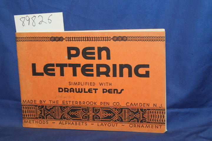 Szoeke, Andrew: Pen Lettering simplified with Drawlet Pens