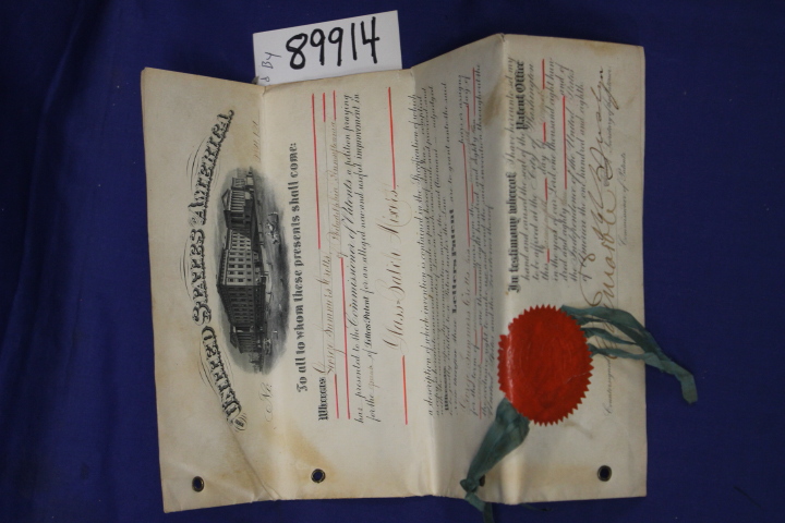 Crotts, George Summers; Teller, Henr...: United States Patent Glass- Batch Mi...