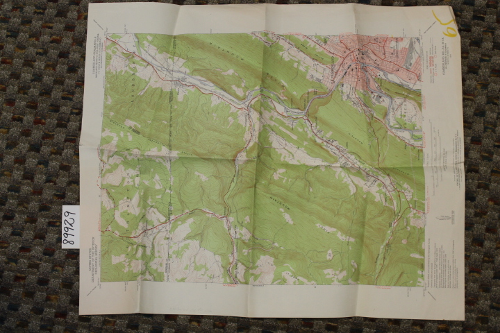 United States Department of the Inte...: Cumberland Quadrangle Maryland-Penns...