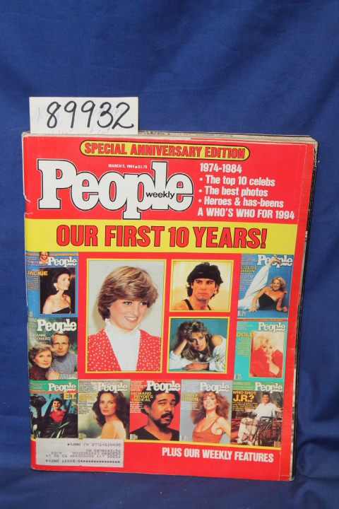 People Magazine: People Weekly Our First 10 Years