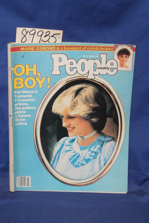 People Magazine: People Weekly Vol. 18 No. 1 princess Di
