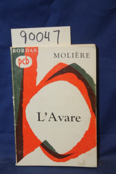 Angue, Fernand: Moliere L'avare