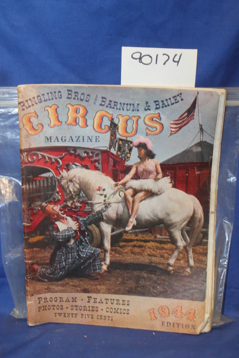 Ringling Bros: Ringling Bros and Barnum & bailey Circus Magazine covers badly...