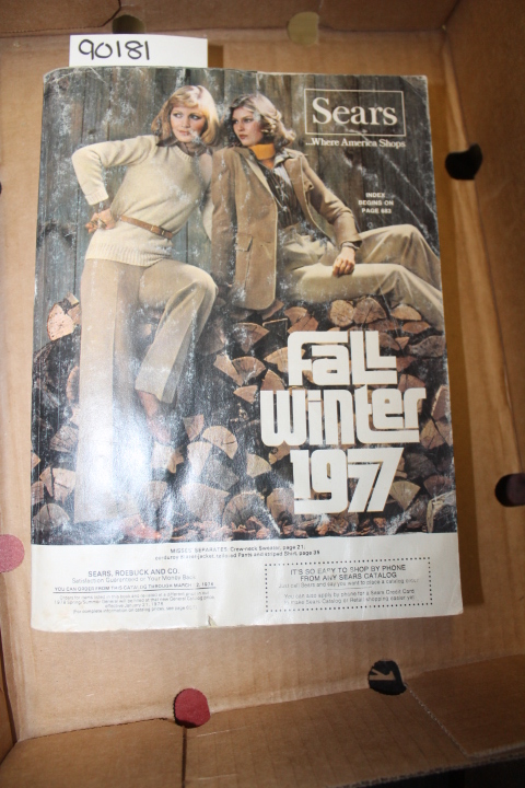 Sears Roebuck: Sears Catalog, Fall & Winter 1977