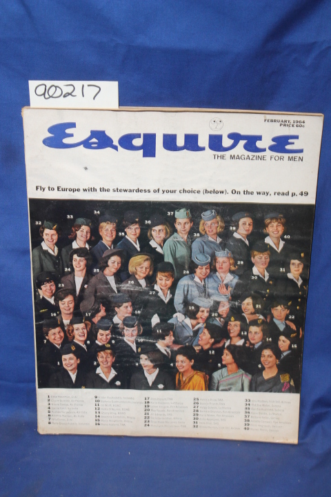 Hayes, Harold (editor): Esquire the Magazine for Men February 1964 Vol LXI No...