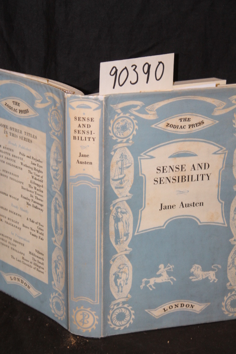 Austen, Jane: Sense and Sensibility ZODIAC 1947 Austen, Jane: Sense and Sensibility ZODIAC 1947