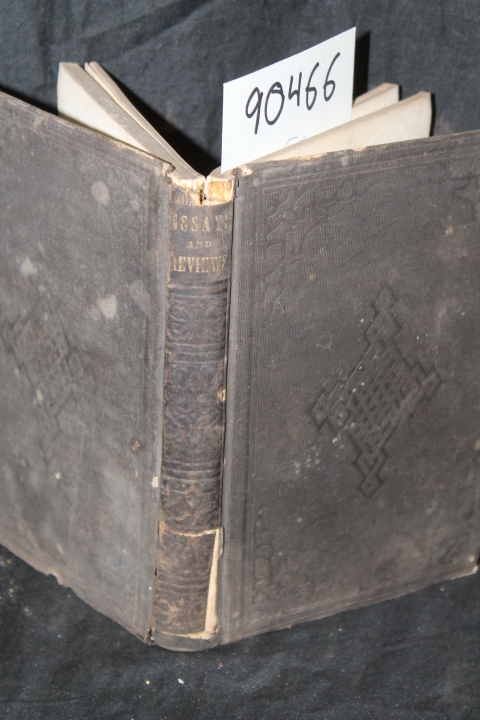 Macauley, Thomas Barbington: Essays and Reviews; or Scenes and Characters bei...