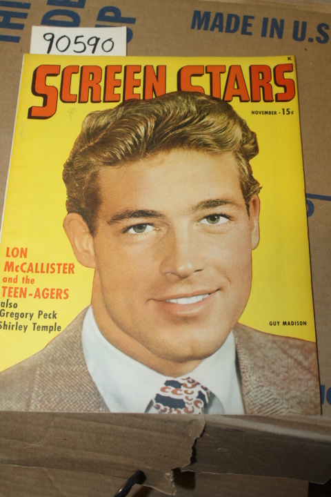Little, Bessie: Screen Stars Nov. 1946 Vol 6 No. 2 Guy Madison Lon McCalliste...