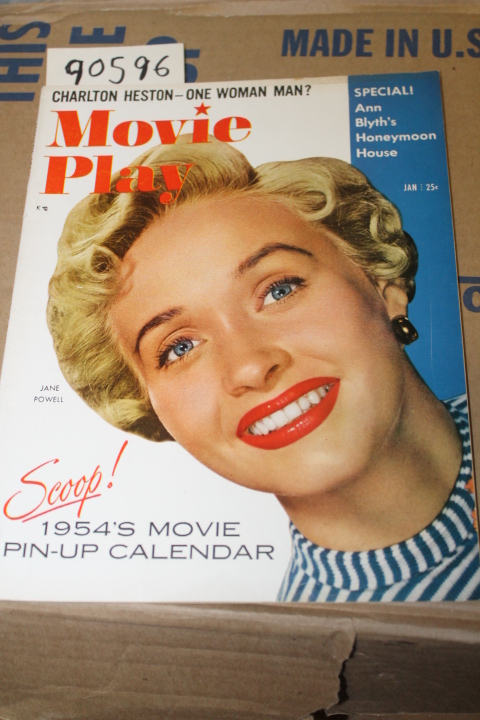 Movie Play Magazine,: Movie Play Magazine, Jan. 1954 Vol. 8, No. 1 Jane Powel...