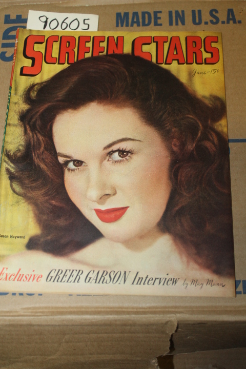Little, Bessie H (editor): Screen Stars Magazine June 1946 Susan Hayward COLO...