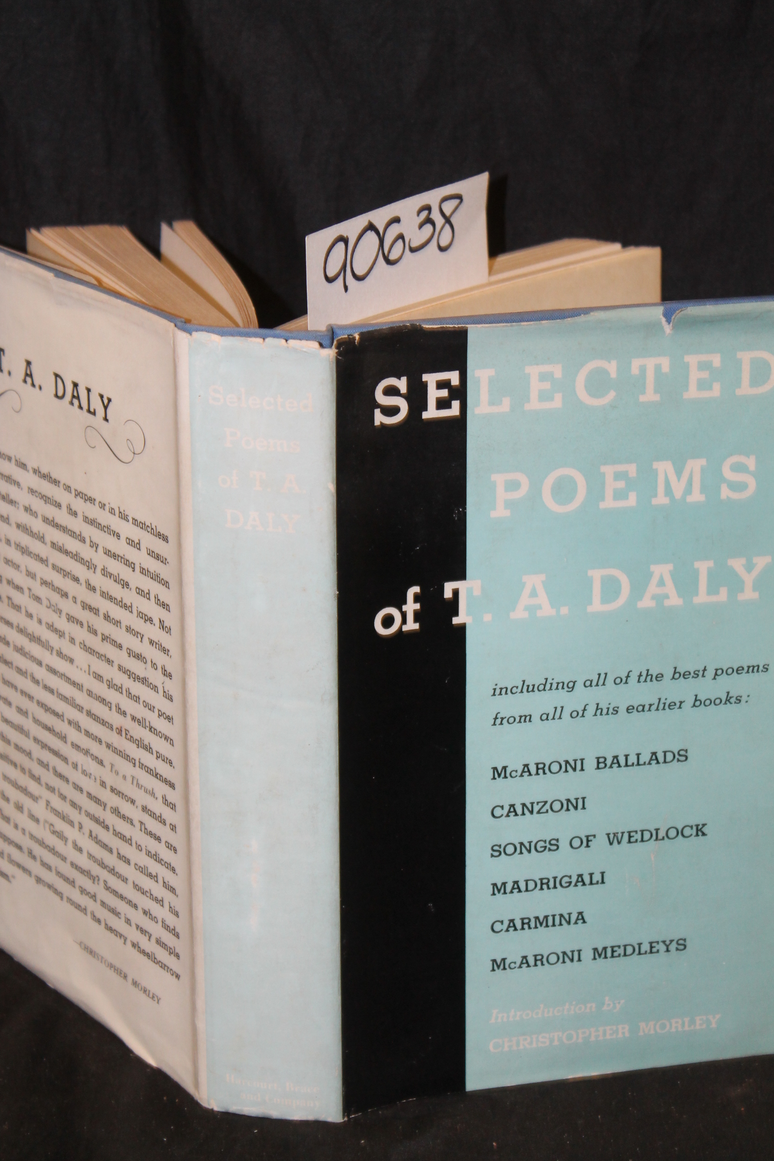 Christopher Morley: Slected Poems of T. A. Daly
