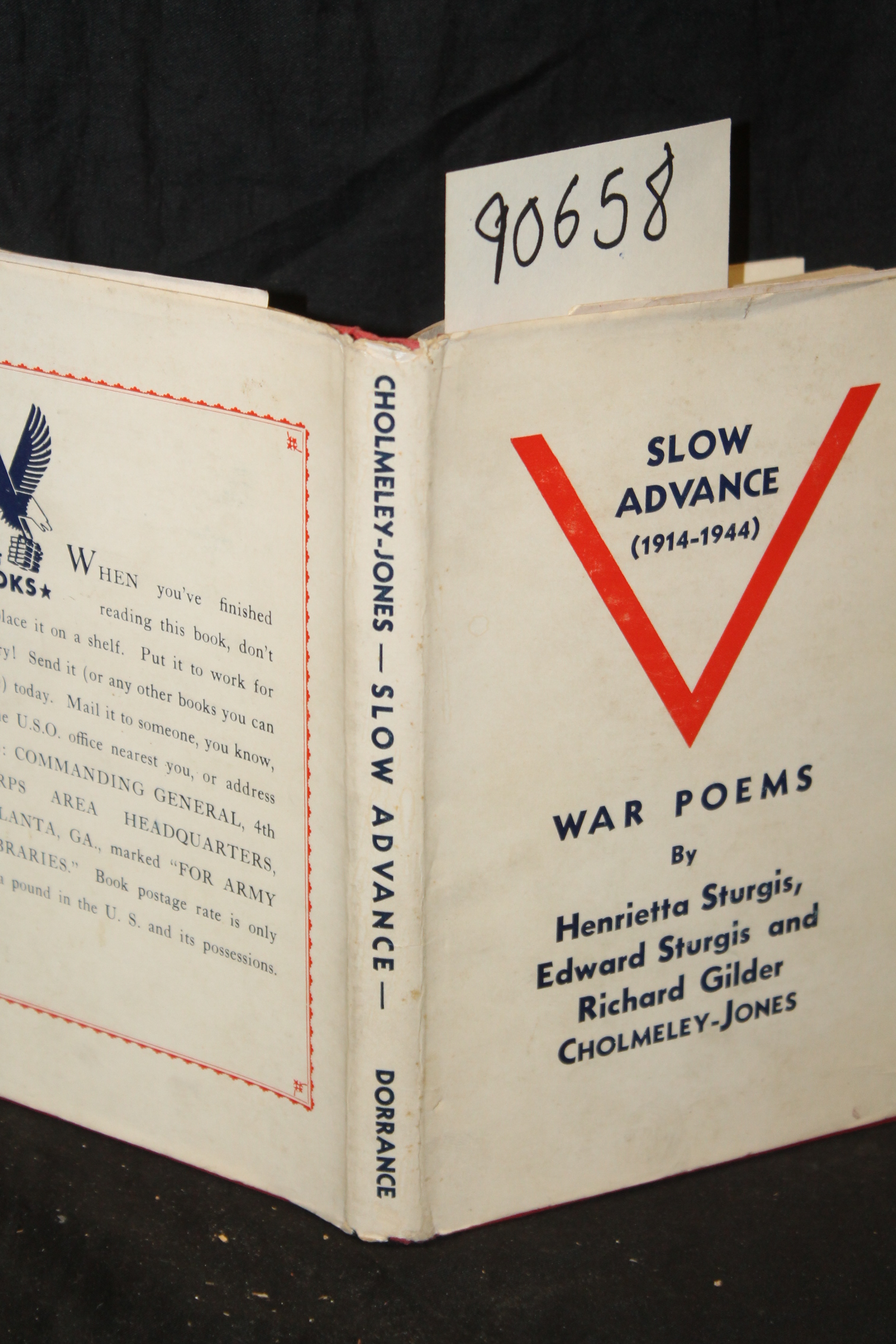 Henrietta, Edward, Richard Cholmeley-Jones: Slow Advance 1914-1944