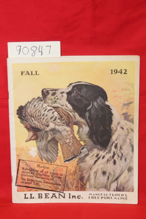 L.L. Bean: L.L. Bean Inc Fall 1942