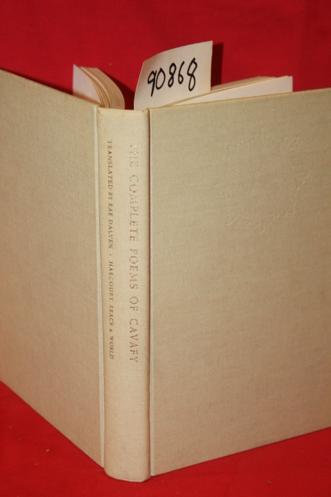 Cavafy; Dalven, Rae: The Complete Poems of Cavalfy