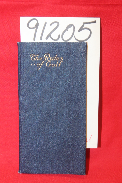 United States Rubber Co.: Rules of the Game of Golf as Approved by the Royal ...