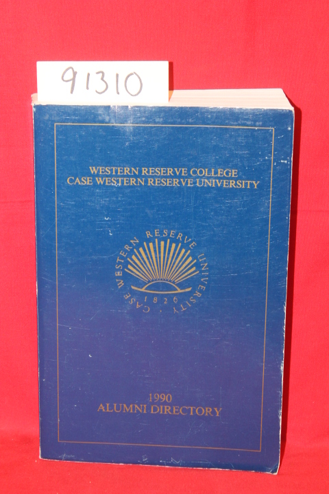 Case Western Reserve University: 1900 Western Reserve College Alumni Director...