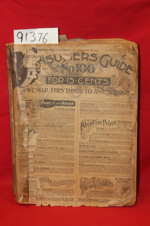 Sears Roebuck: Sears Catalog consumers guide 106