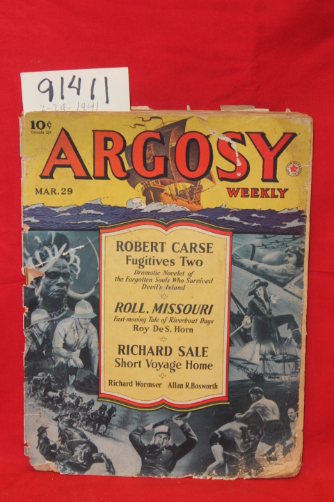 Horn, Roy De S.; Wormser, Richard; B...: Argosy Weekly; Fugitives Two, Roll, ...