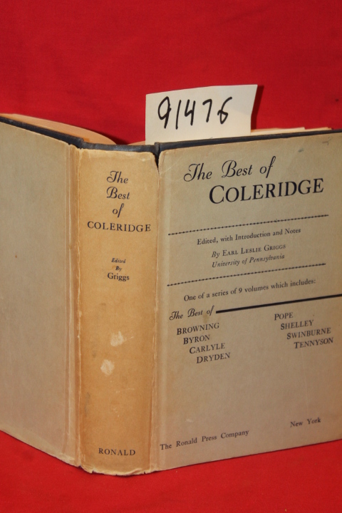 Coleridge; Griggs, Earl Leslie: The Best of Coleridge