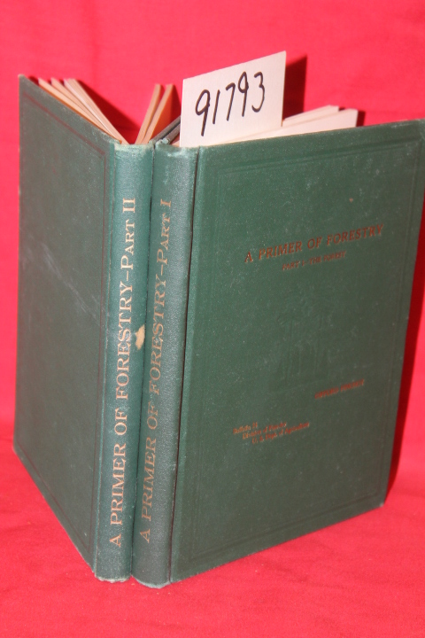 Pinchot, Gifford: A Primer of Forestry (2 volumes)