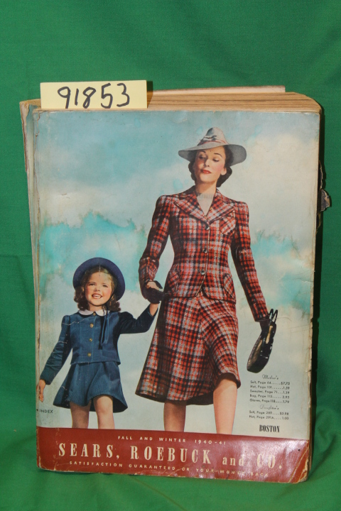 Sears Roebuck: Sears Fall and Winter 1940-1941