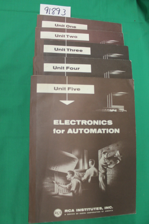 RCA Institutes: Electronics for Automation (5 volumes)
