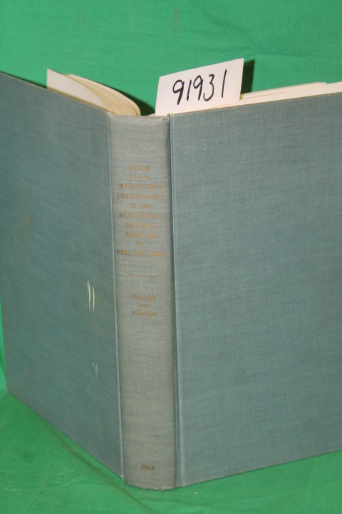 Phillips, Venia T.; Phillips, Mauric...: Guide to the Manuscript Collections ...