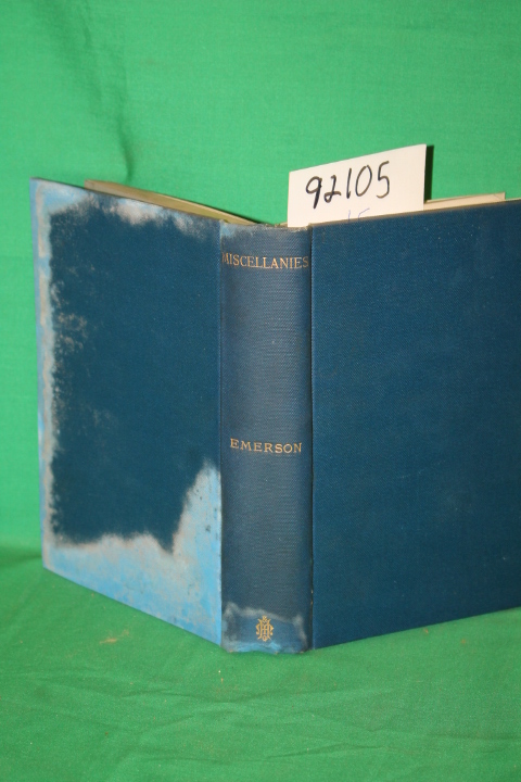 Emerson, Ralph Waldo: Miscellanies