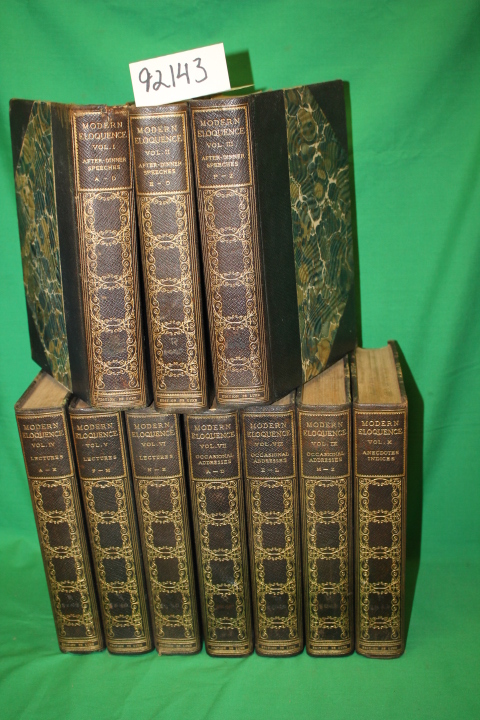 Reed, Thomas B.: Modern Eloquence (Decorative Binding)
