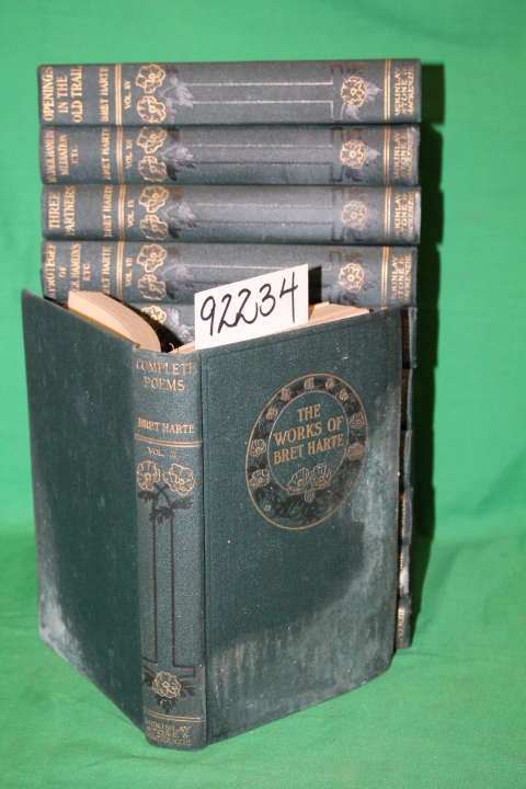 Harte, Bret: The Works of Bret Harte (Decorative Binding) 11 volumes,