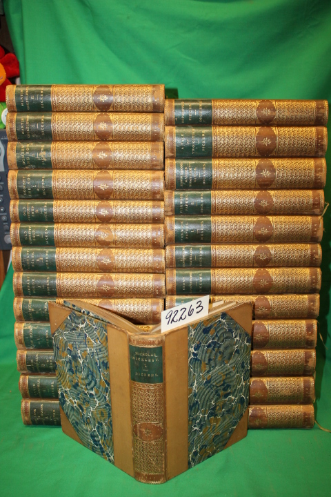 Dickens, Charles: Gadshill Edition The Works of Charles Dickens (decorative b...