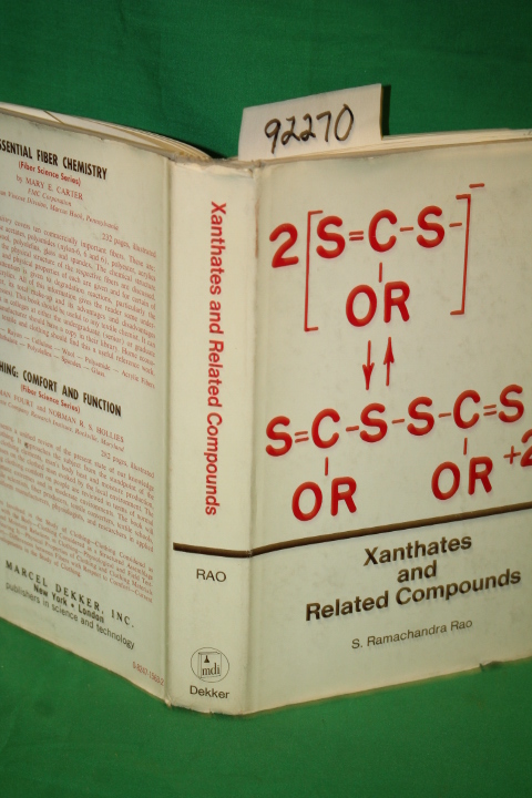 Rao, S. Ramachandra: Xanthates and Related  Compounds