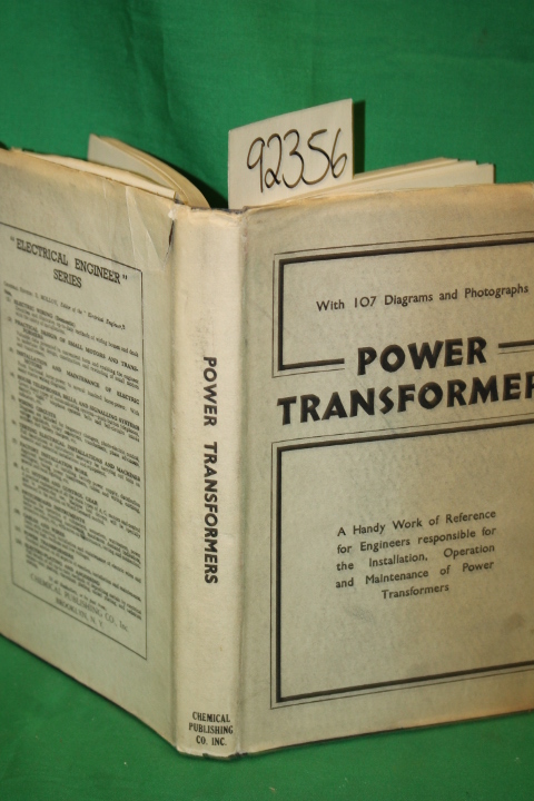 Rosslynn, J,: Power Transformers