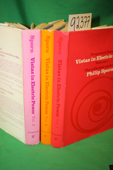 Sporn, Philip: Vistas in Electric Power:The Collected Works of Philip Sporn (...