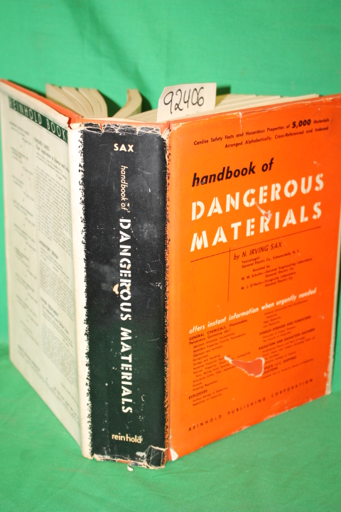 Irving Sax, N.: Handbook of Dangerous Materials