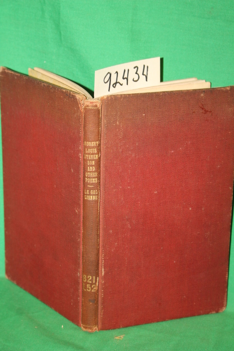 Stevenson, Robert Louis; Gallienne, ...: Robert Louis Stevenson An Elegy and ...