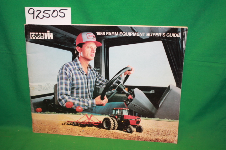 Case: 1986 Farm Equipment Buyers Guide