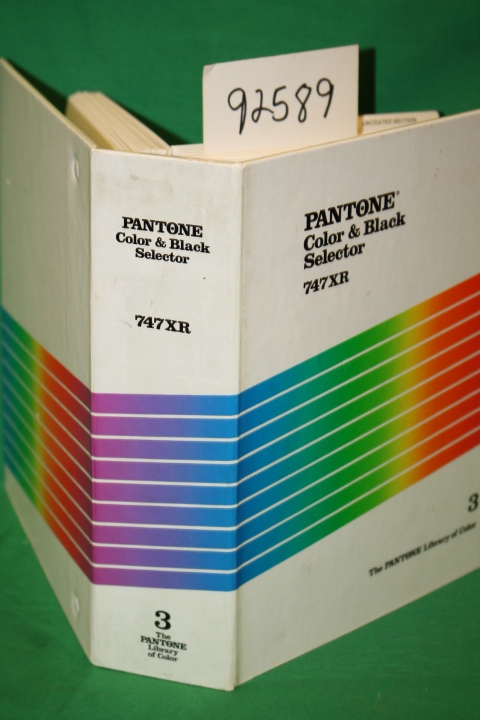 Pantone: Pantone Color & Black Selector 747XR   Volume 3