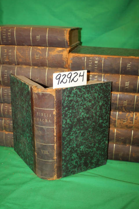 Tourneminio, A.P: Biblia Sacra Vulgatae Eitionis Cum Commentariis Menochii E ...