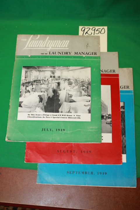 The Laundryman: The Laundryman: For the Laundry Manager ( July, August, and S...