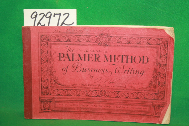 Palmer, A.N. (Editor): The Palmer Method of Business Writing 1925