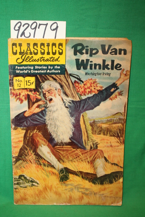 Irving, Washington: Rip Van Winkle:Classics Illustrated No. 12