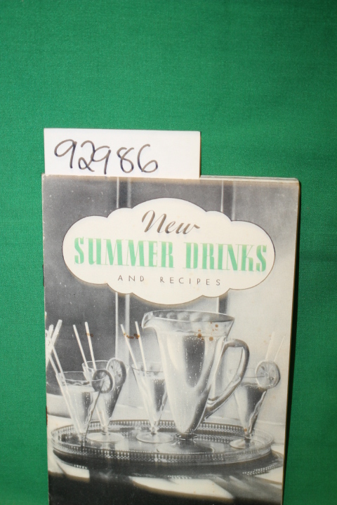 Mrs. D. D. Cottington- Taylor: New Summer Drinks and Recipes