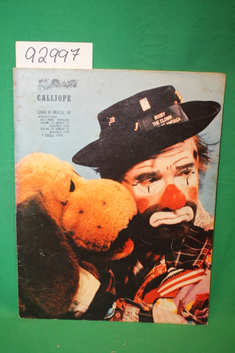 Clowns of America: Calliope : Clowns of America: Robert Pope as Booby The Clown