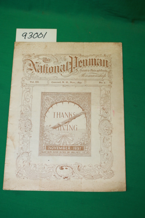 Dutton, F.F.: The National Penman: Devoted to Plain and Ornate Penmanship Vol...