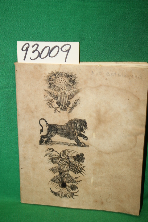 E.G. House: Penmanship Manuscript 1821