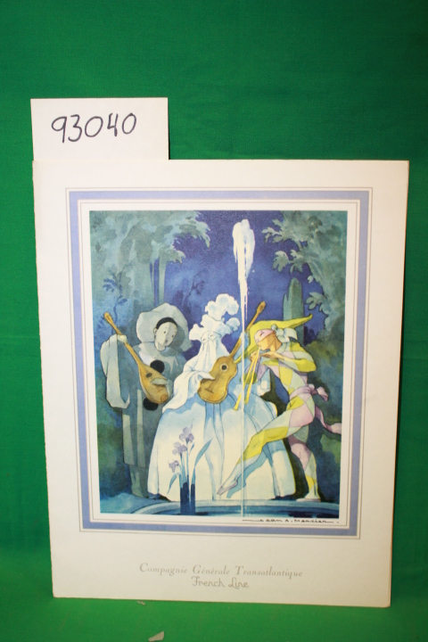 Mercier, Jean A.: Compagnie Generale Transatlantique French Line Verlaine