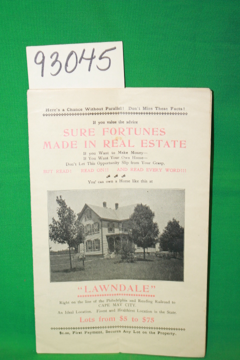 Household Journal Pub co.: Sure Fourtunes Made in Real Estate  Lawndale  (Cap...