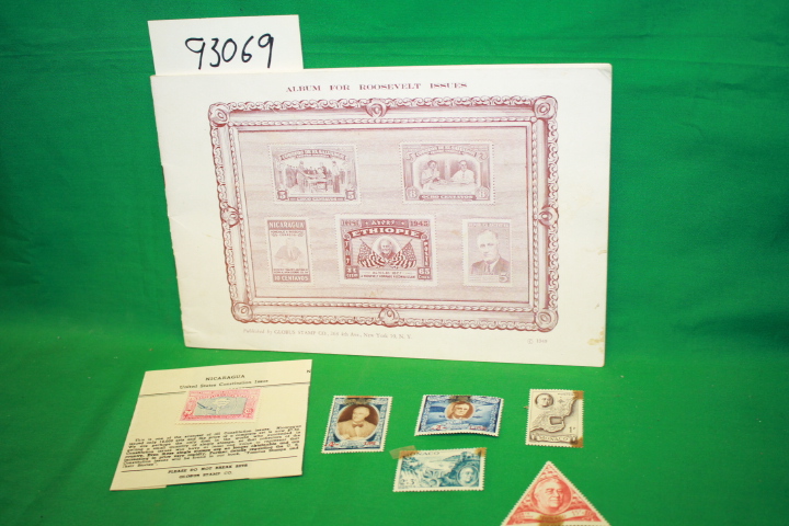 Globus Stamp Co.: Album for Roosevelt Issues  Stamps