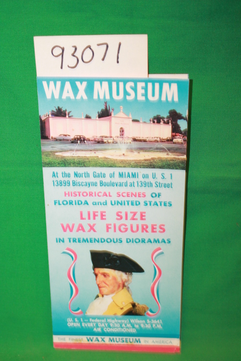 The Finest Wax Museum: Wax Museum Historical Scenes of Florida   MIAMI   and ...